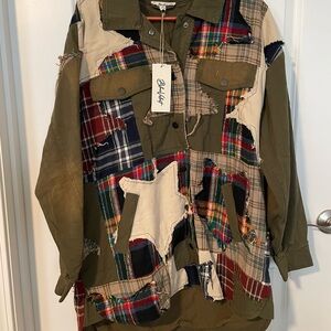 Patchwork Jacket BLUEVELVET